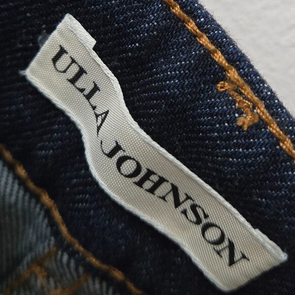 👖 ULLA JOHNSON High-Waisted Button-Fly Jeans Size 0 - Picture 5 of 7